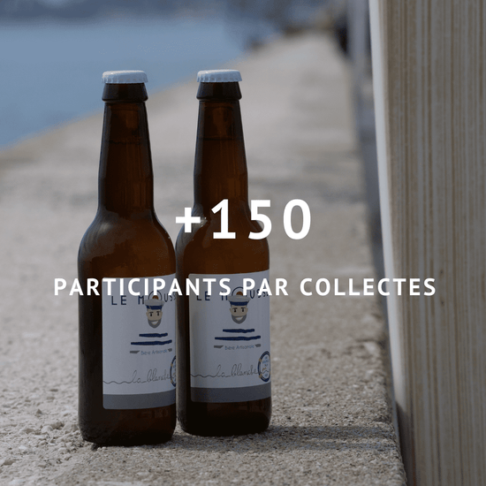 plus de 150 participants par collectes