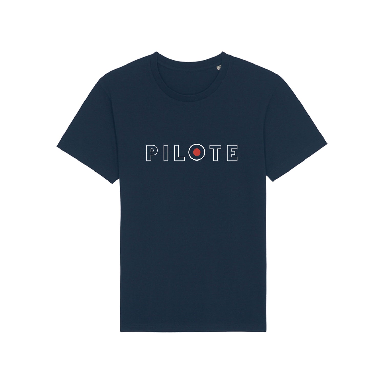 t shirt pilote le mousse bleu