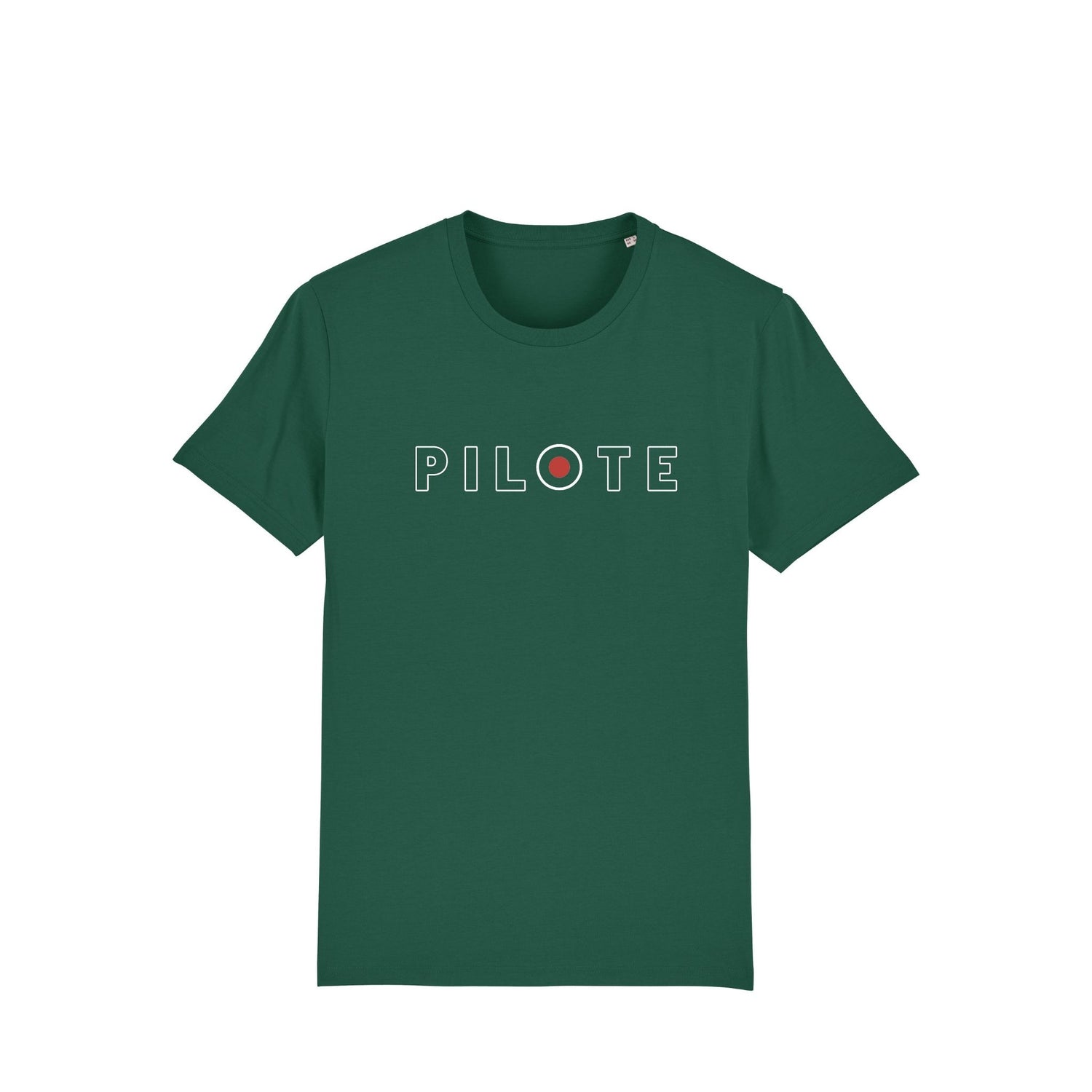 tee shirt vert pilote le mousse